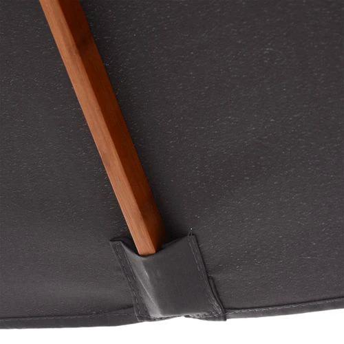 Outsunny Outsunny 2m x 1.5m Patio Garden Parasol with Adjustable Angle for Outdoor Sun Protection - Parasol