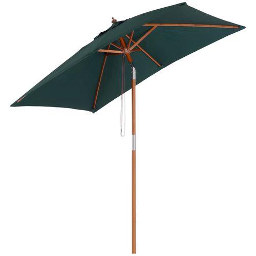 Outsunny Outsunny 2m x 1.5m Patio Garden Parasol with Adjustable Angle for Outdoor Sun Protection - Parasol