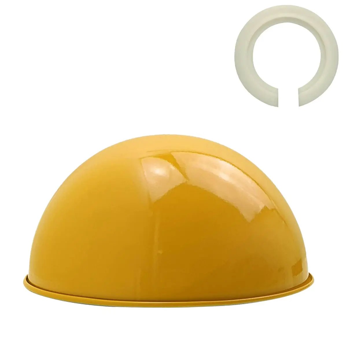 Ledsone Retro Dome Easy Fit Light Shades Modern Ceiling Pendant Lampshades Metal colors - Pendant Lights