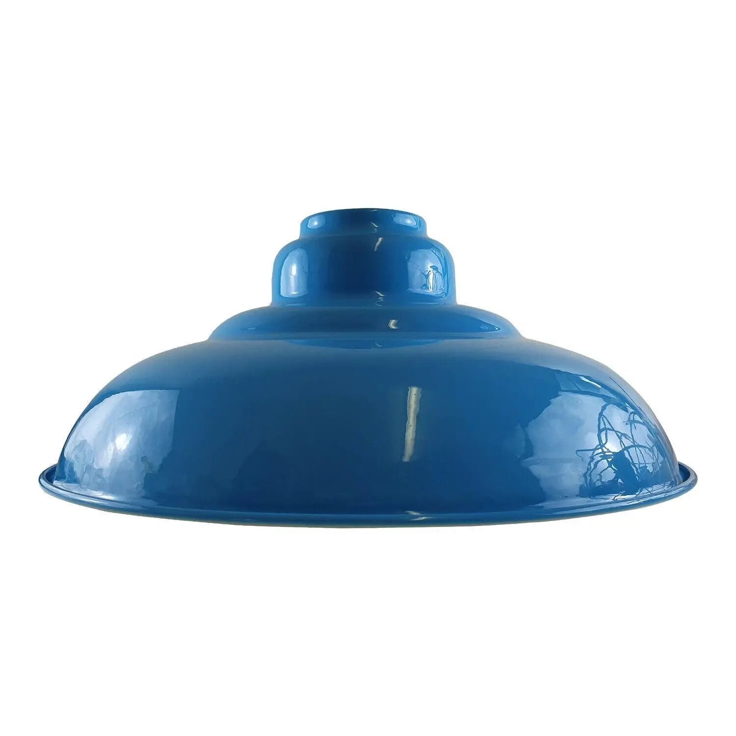 Ledson Ceiling Pendant Industrial Style Gloss Modern Metal Indoor Home Light Lampshade - Pendant Lights