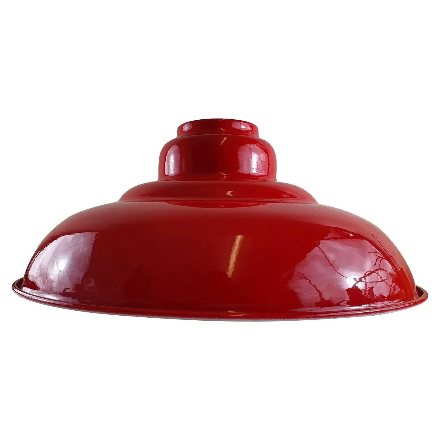Ledson Ceiling Pendant Industrial Style Gloss Modern Metal Indoor Home Light Lampshade - Pendant Lights