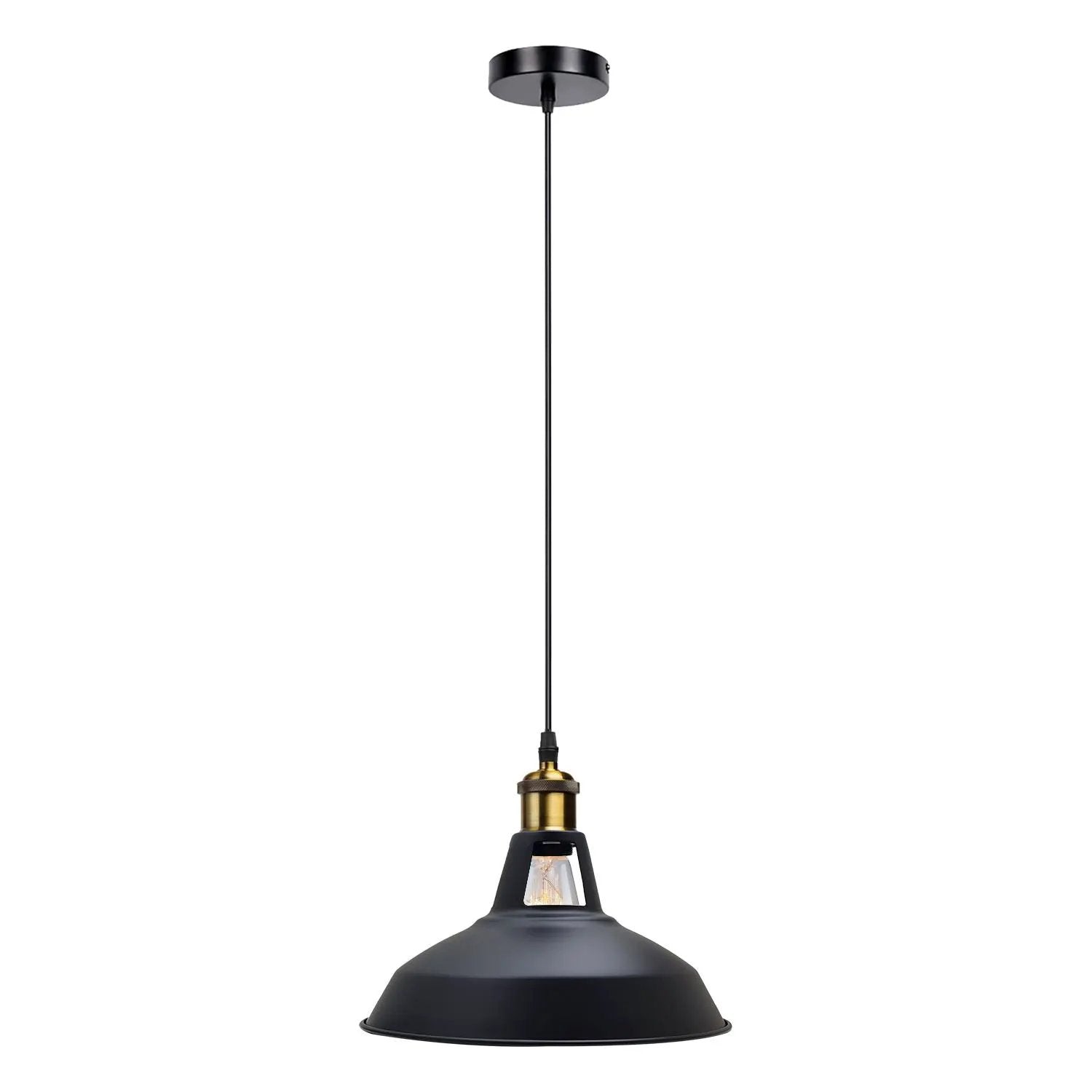 Un-branded Modern Vintage Industrial Retro Metal Lamp Shade Loft Pendant Ceiling Light - Pendant Lights