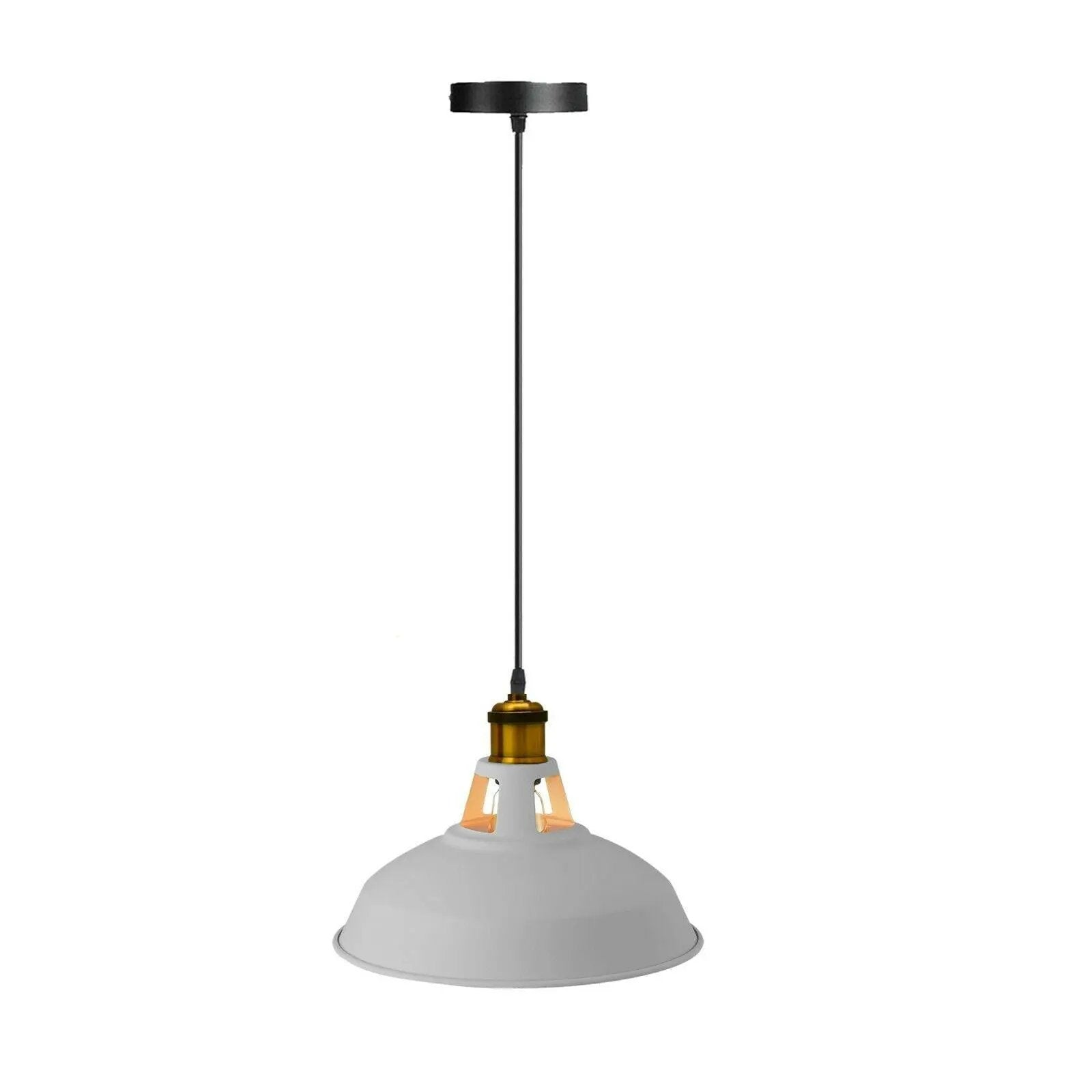 Un-branded Modern Vintage Industrial Retro Metal Lamp Shade Loft Pendant Ceiling Light - Pendant Lights