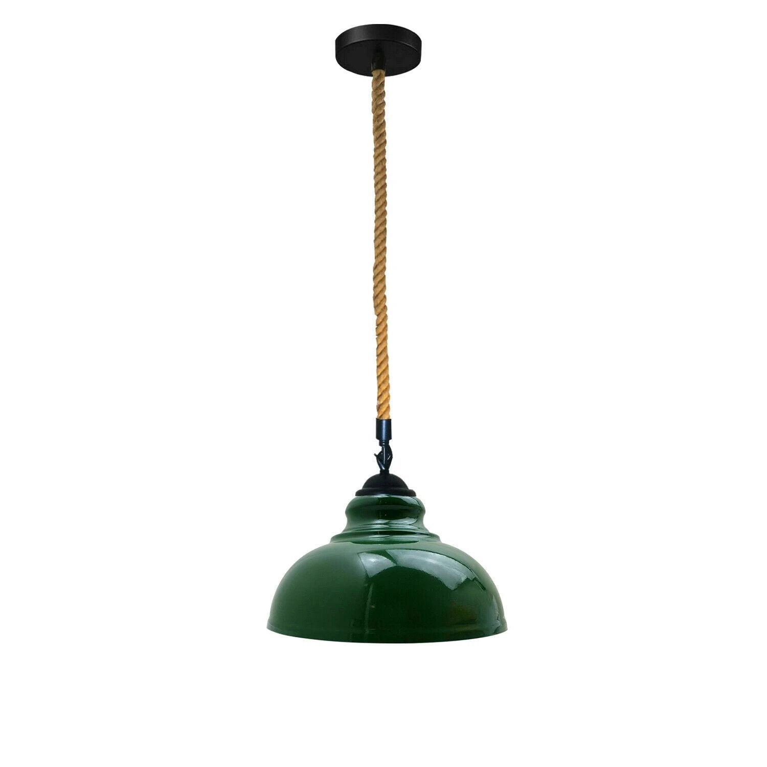 Retro Pendant Light 100cm Rope E27 Vintage Dining by LEDSone