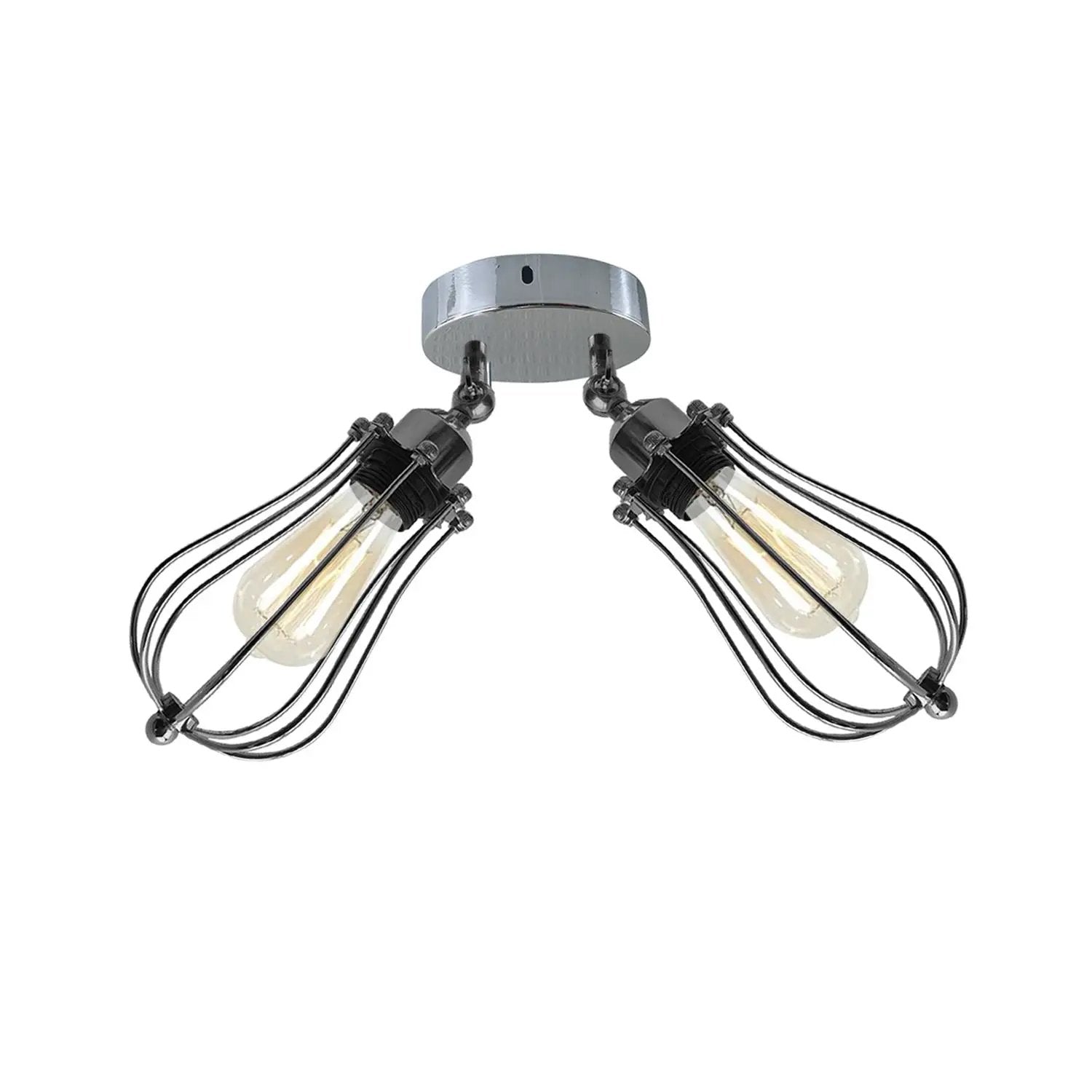LEDSone Modern Vintage Industrial Retro Loft Ceiling Lamp Shade Pendant Light UK - Pendant Lights