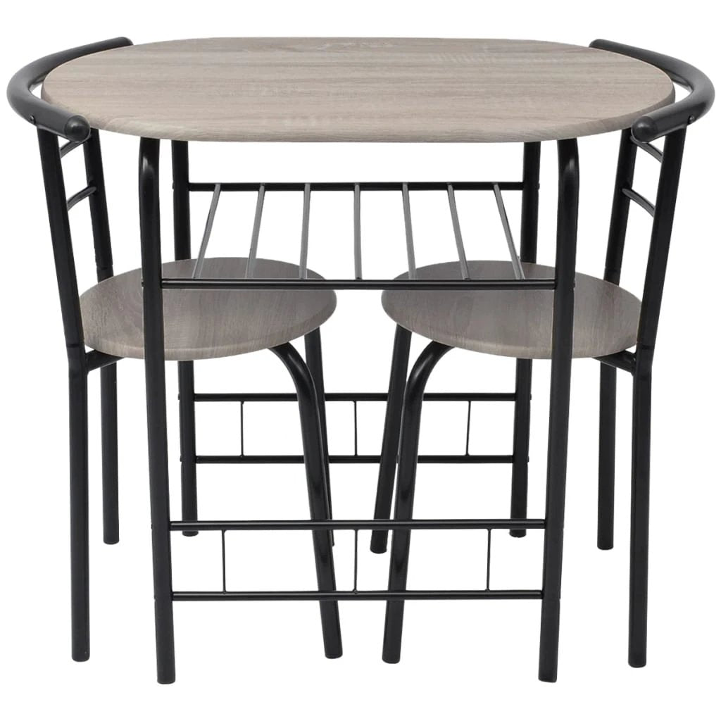 vidaXL Breakfast Bar Set MDF by vidaXL