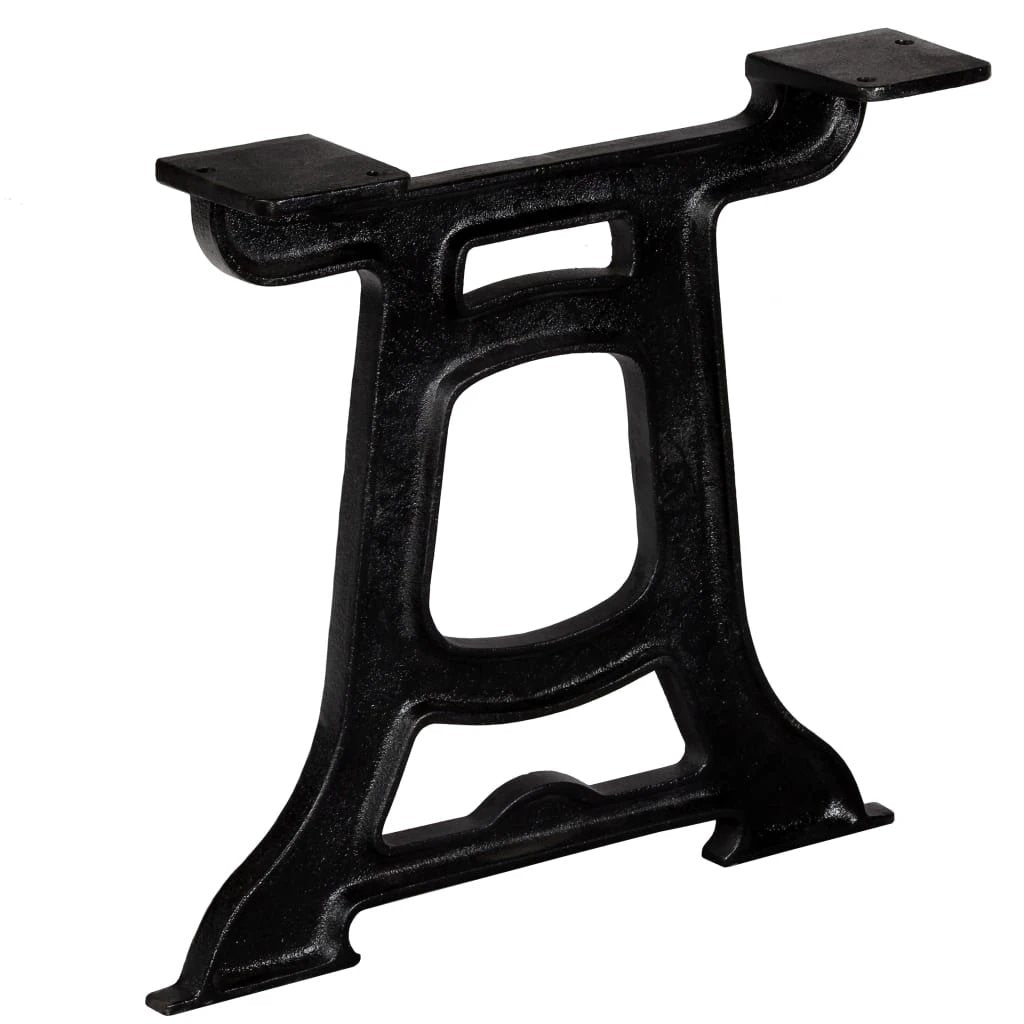 VidaXL Coffee Table Legs Y Frame Cast Iron 2 Pcs Heavy Duty Industrial Style Antique Accent by vidaXL