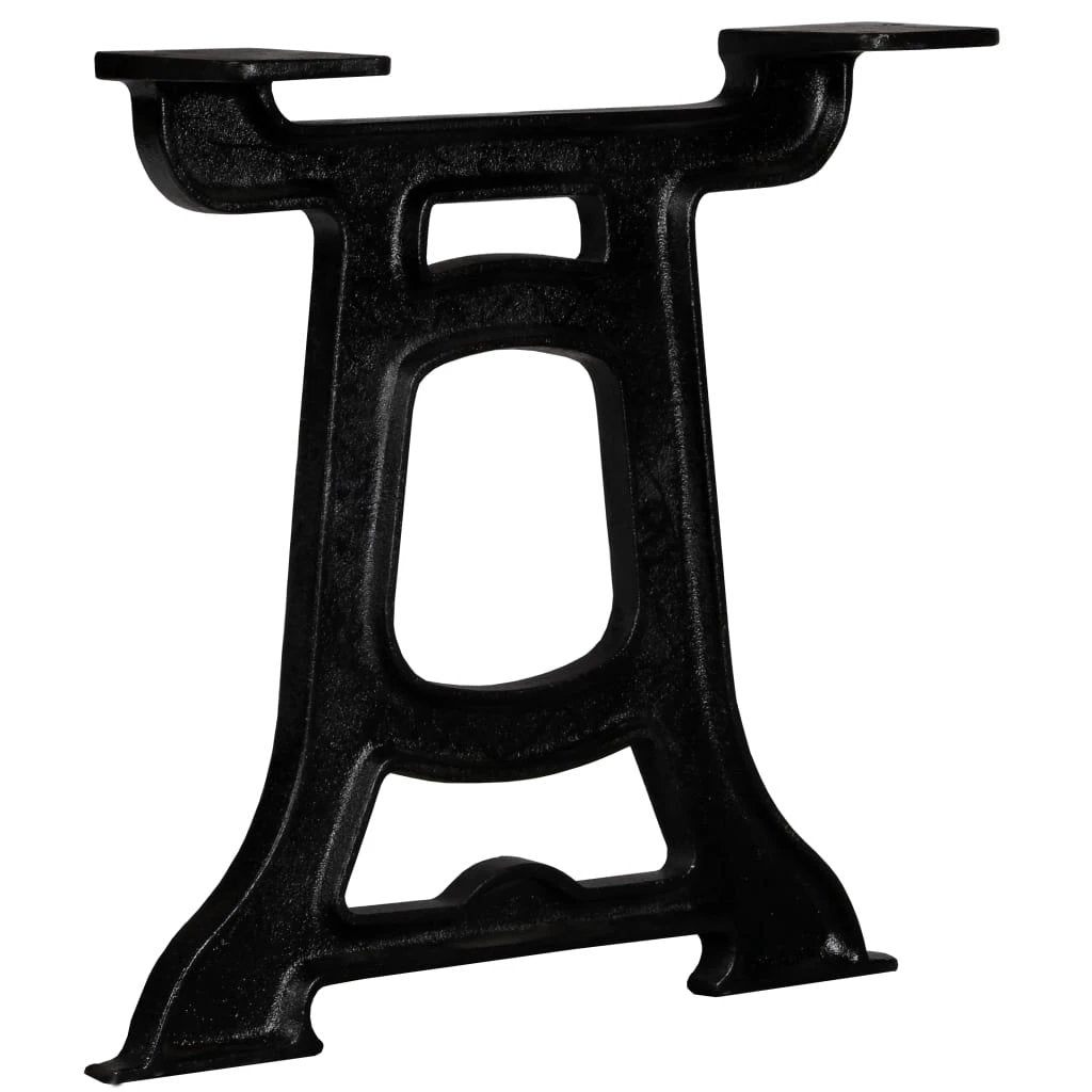 VidaXL Coffee Table Legs Y Frame Cast Iron 2 Pcs Heavy Duty Industrial Style Antique Accent by vidaXL
