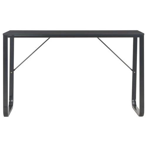 vidaXL Computer Desk Black 120x60x73 cm - Desk