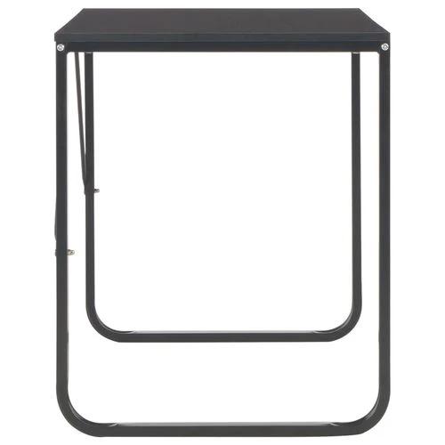 vidaXL Computer Desk Black 120x60x73 cm - Desk