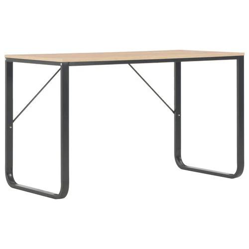 vidaXL Computer Desk Black 120x60x73 cm - Desk