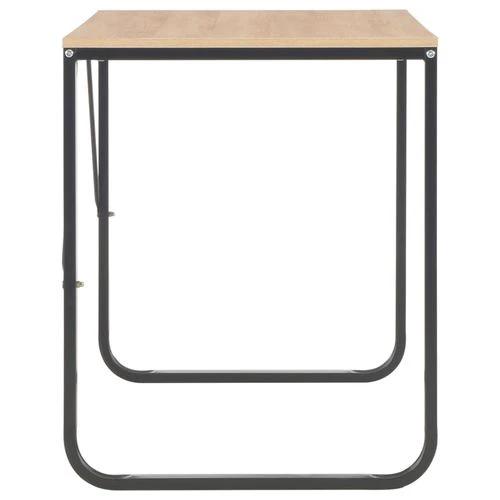 vidaXL Computer Desk Black 120x60x73 cm - Desk