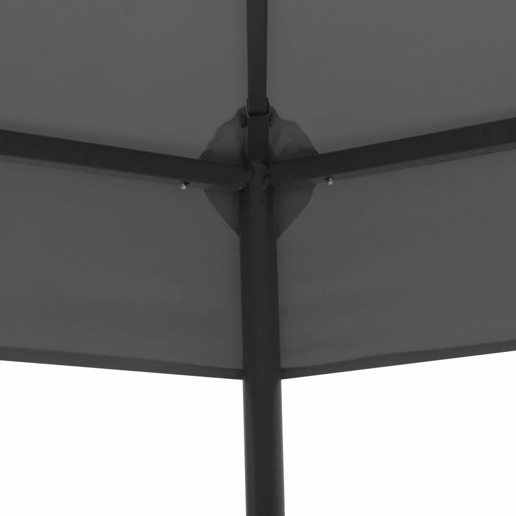 vidaXL vidaXL Garden Gazebo 323x275x265 cm Anthracite - Gazebos