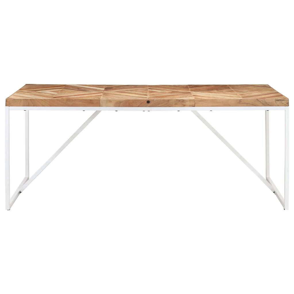 vidaXL vidaXL Dining Table 120x60x76 cm Solid Acacia and Mango Wood - Dining Table