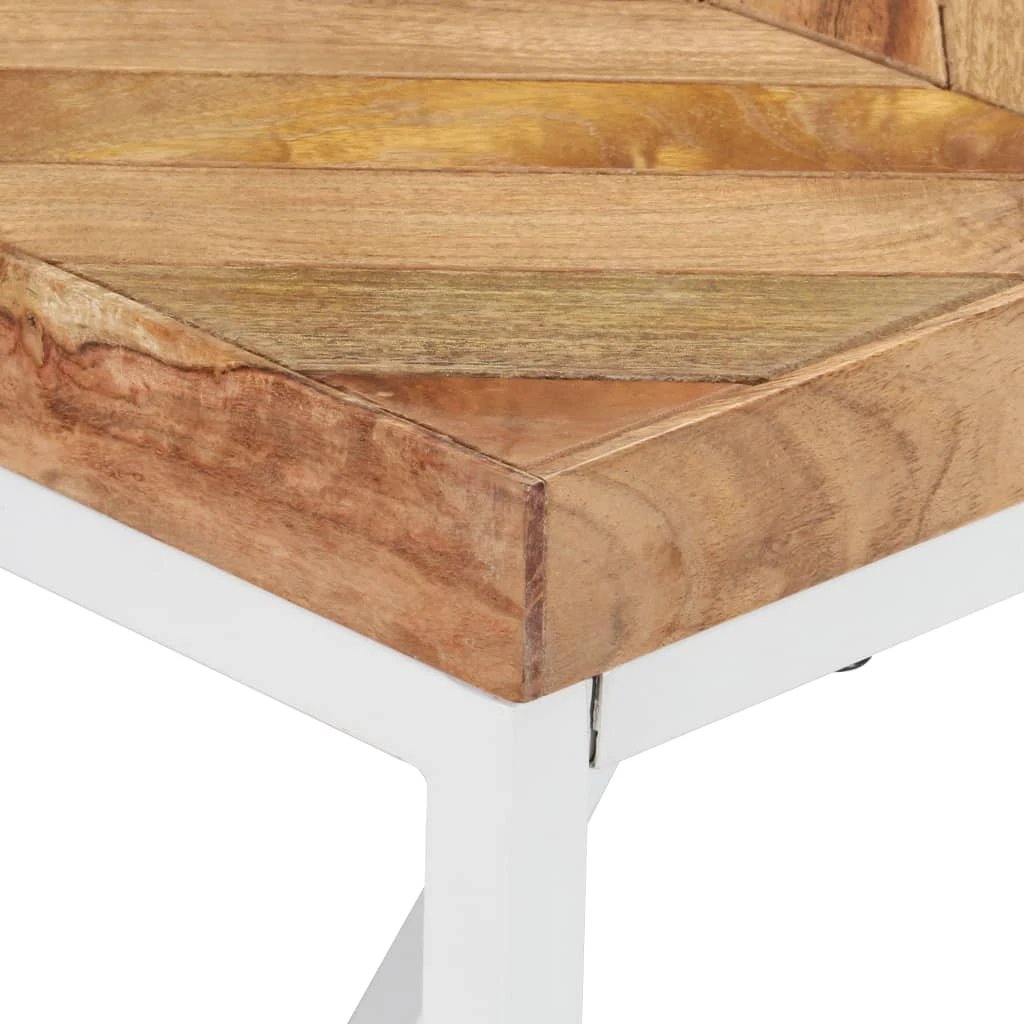 vidaXL vidaXL Dining Table 120x60x76 cm Solid Acacia and Mango Wood - Dining Table
