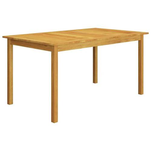 vidaXL vidaXL 5 Piece Garden Dining Set 150x90x74 cm Solid Acacia Wood Table with Weather-Resistant PE Rattan Chairs for Outdoor Use - Garden Set