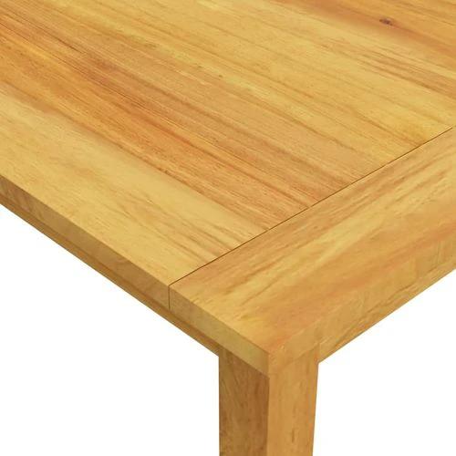 vidaXL 5 Piece Garden Dining Set 150x90x74 cm Solid Acacia Wood Table with Weather-Resistant PE Rattan Chairs for Outdoor Use by vidaXL
