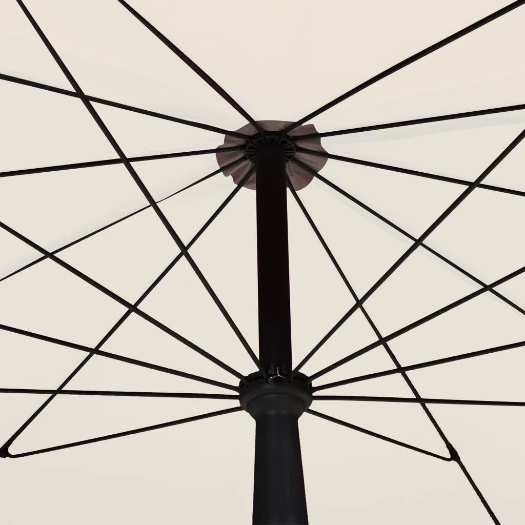 vidaXL vidaXL Garden Parasol with Pole 200x130 cm Sand - Parasol