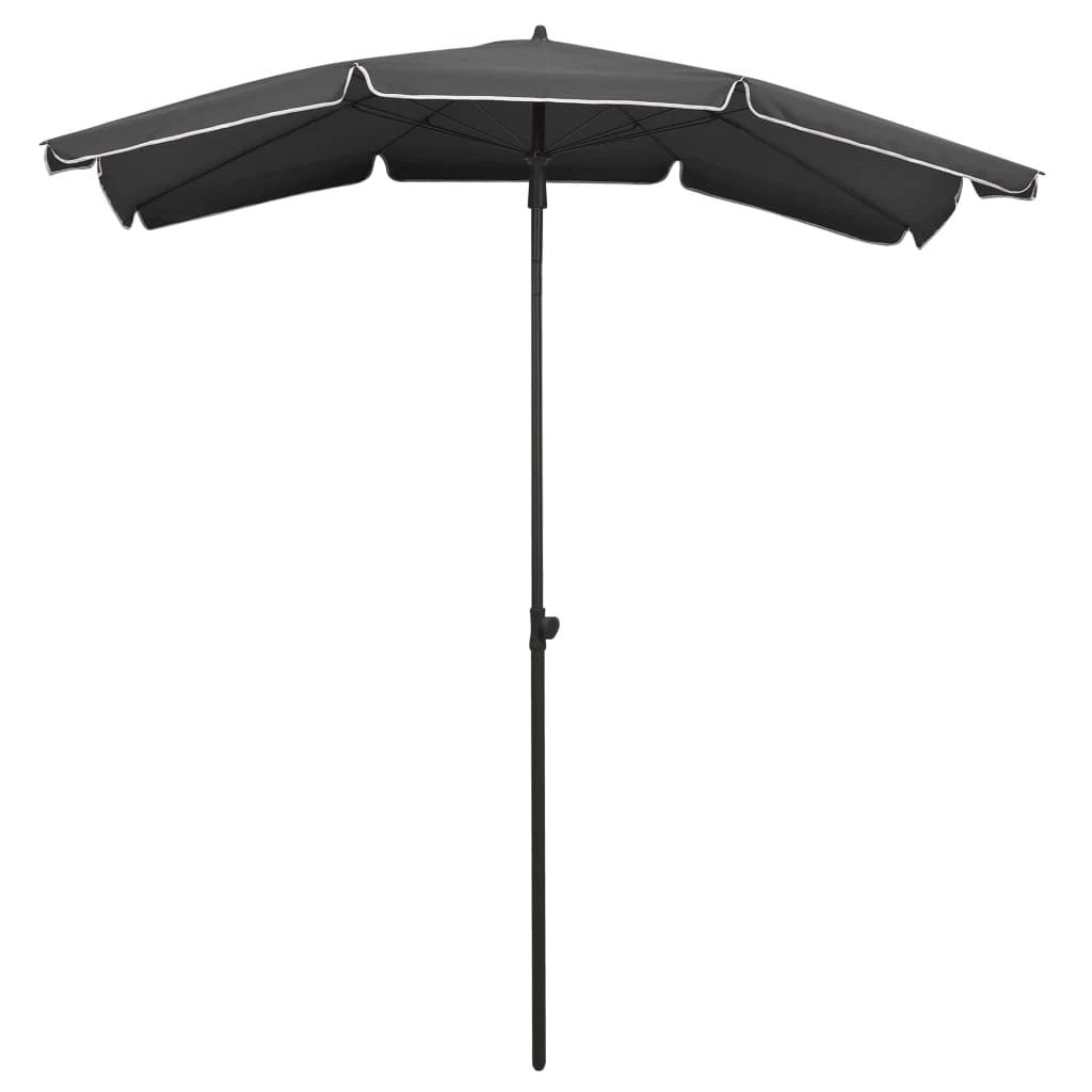 vidaXL vidaXL Garden Parasol with Pole 200x130 cm Sand - Parasol