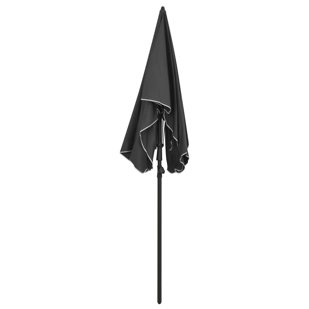 vidaXL vidaXL Garden Parasol with Pole 200x130 cm Sand - Parasol