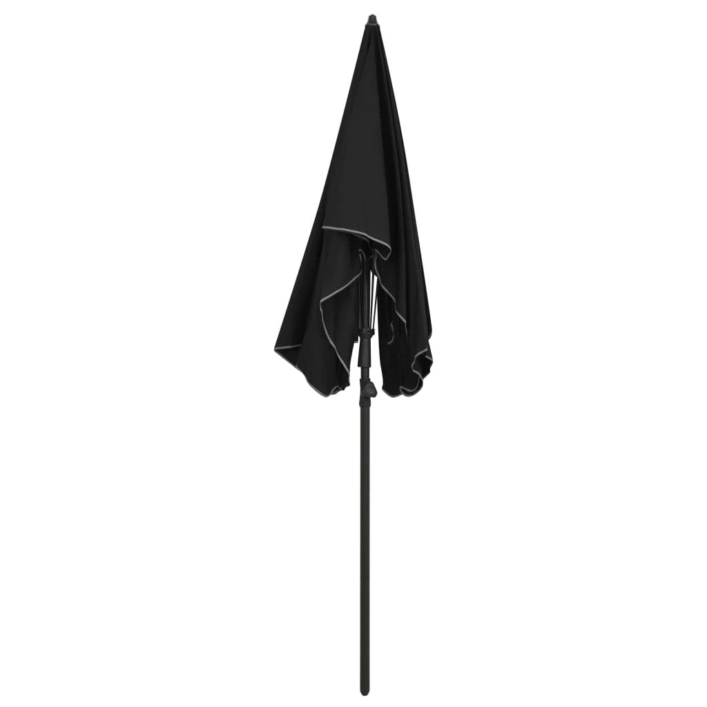 vidaXL vidaXL Garden Parasol with Pole 200x130 cm Sand - Parasol