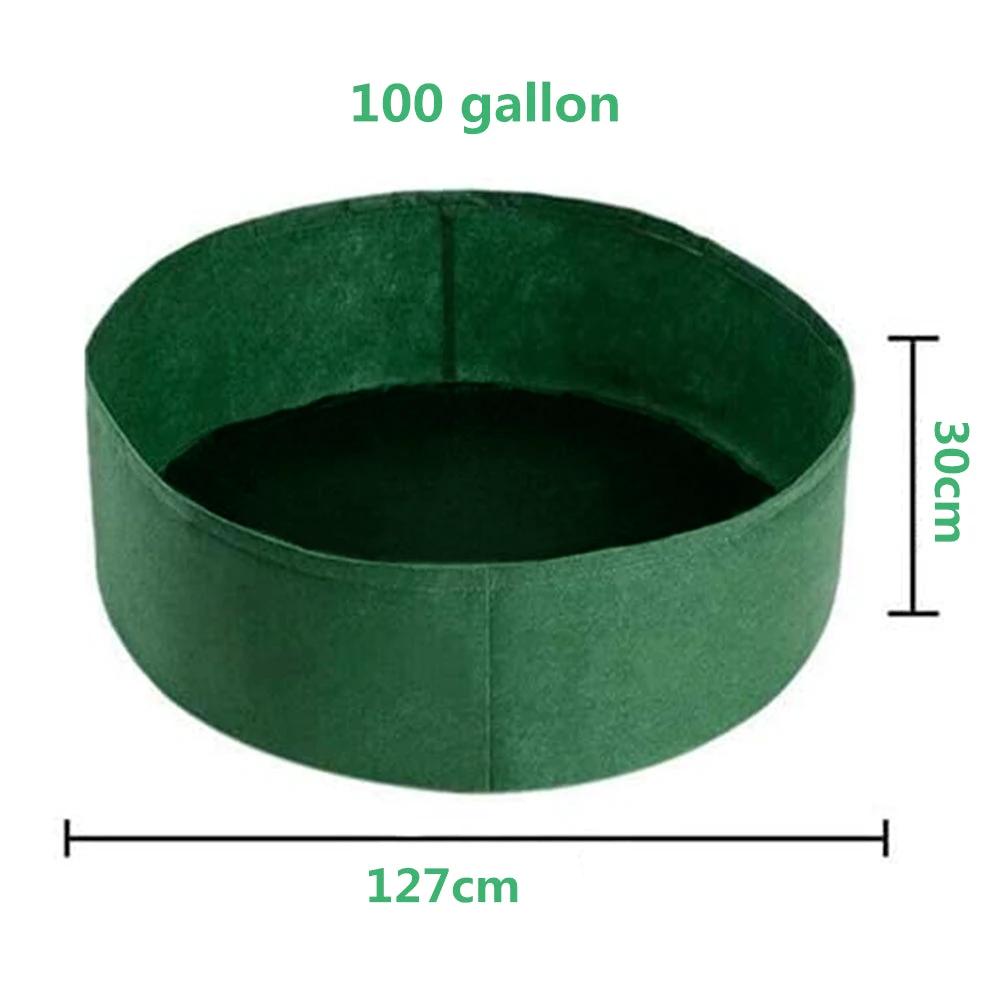 N/A Durable Grow Bags 70cm Dia 30cm High Breathable Gardening - Planters