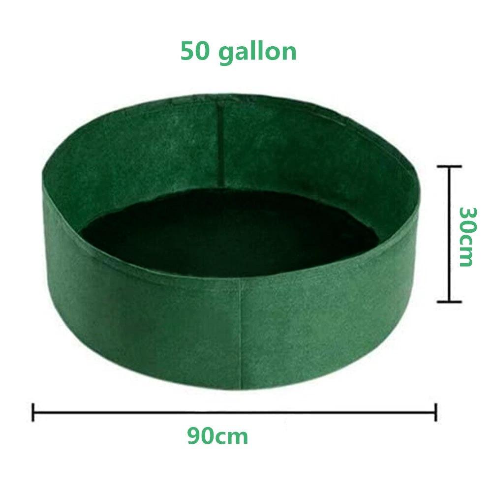 N/A Durable Grow Bags 70cm Dia 30cm High Breathable Gardening - Planters