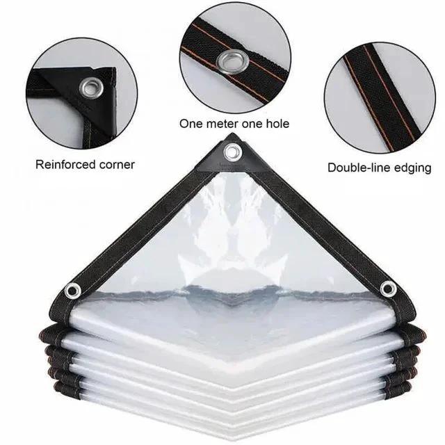 Durable Transparent Tarpaulin Garden Windproof by N/A