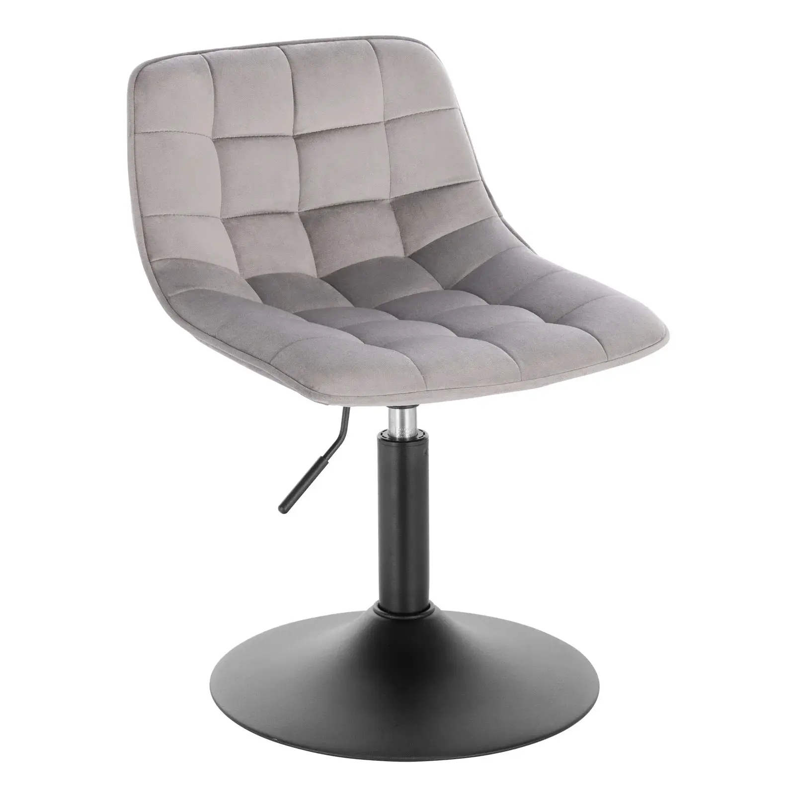 WOLTU Modern Adjustable Swivel Bar Stool - Durable Velvet Seat for Home Use - Bar Stool