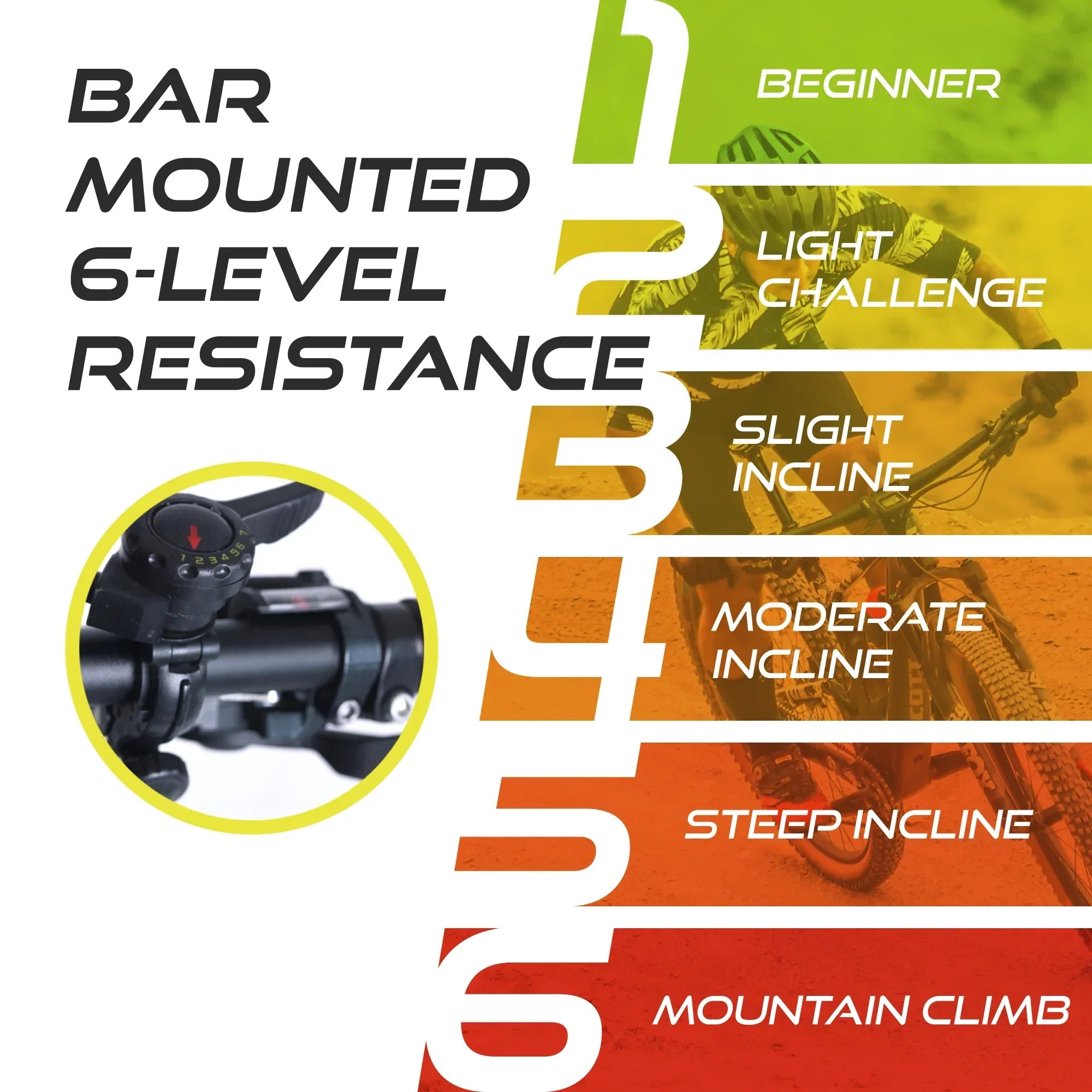 Monster Shop Velo Pro Black Magnetic Turbo Trainer with Mat -
