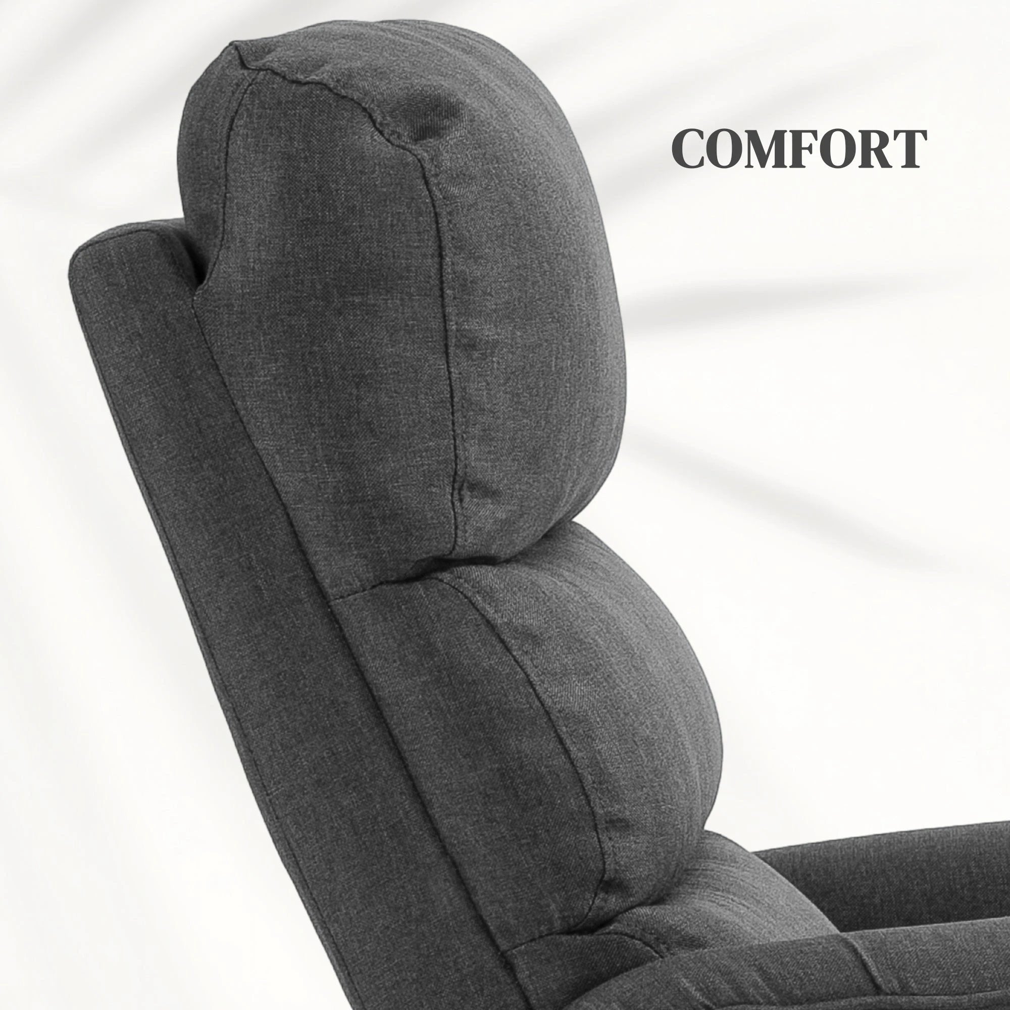 HOMCOM Power Lift Recliner Electric Reclining Chair with Remote Control by HOMCOM