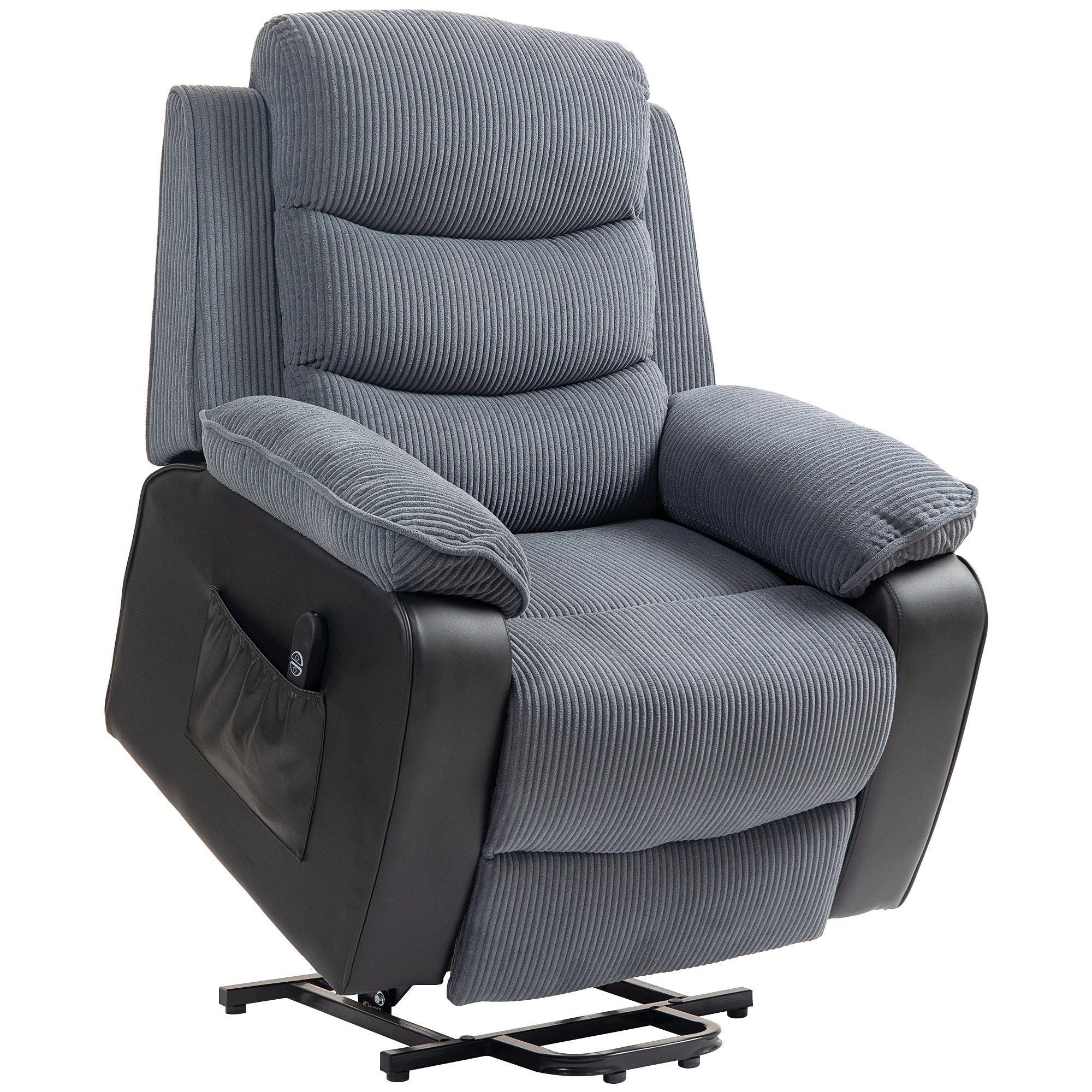 HOMCOM Power Lift Riser and Recliner Chair with Remote Control by HOMCOM