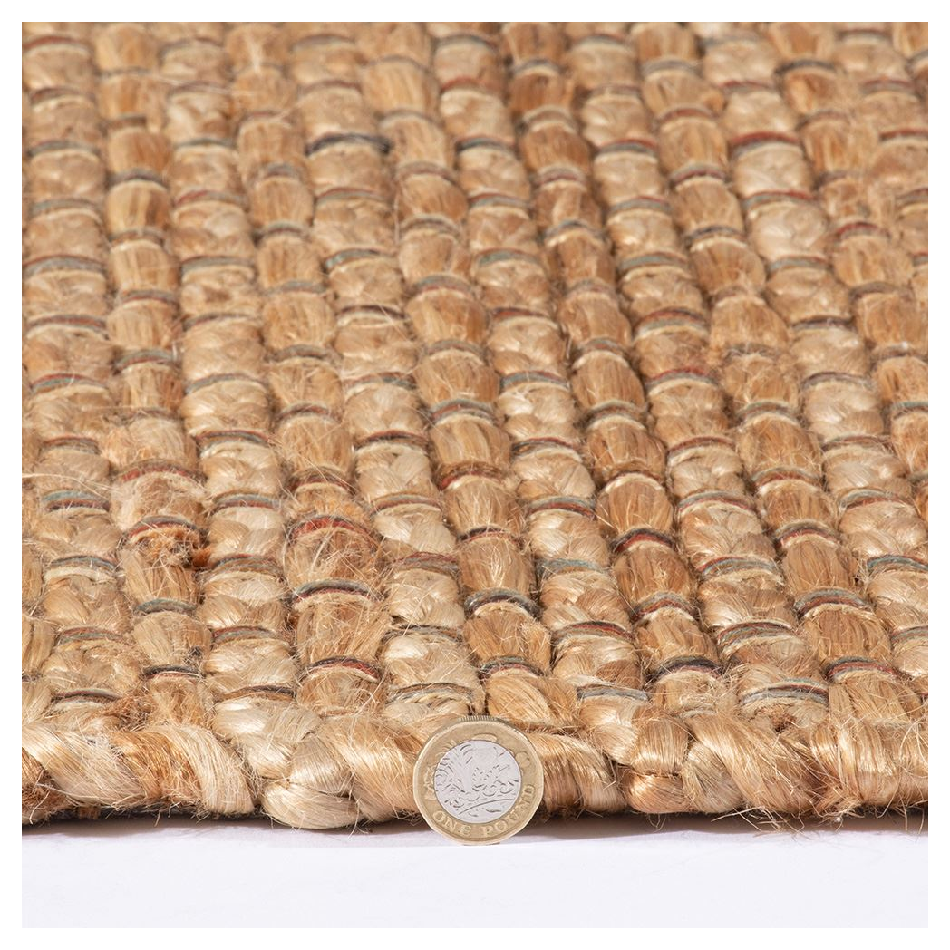 Esselle Home Salford Chunky Jute 120x170cm Natural Rug - Rug