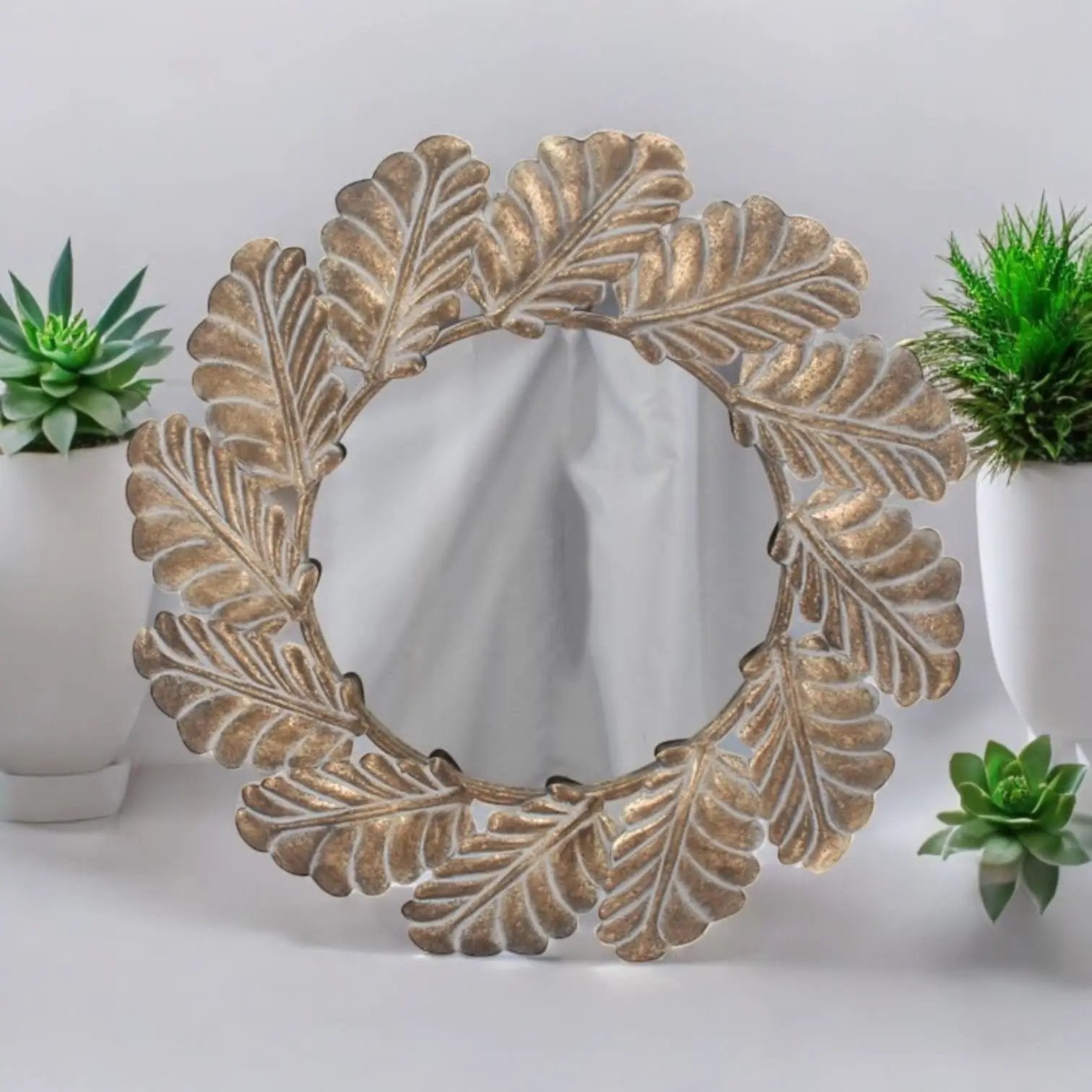 MSL 68CM ROUND METAL MIRROR - Mirror