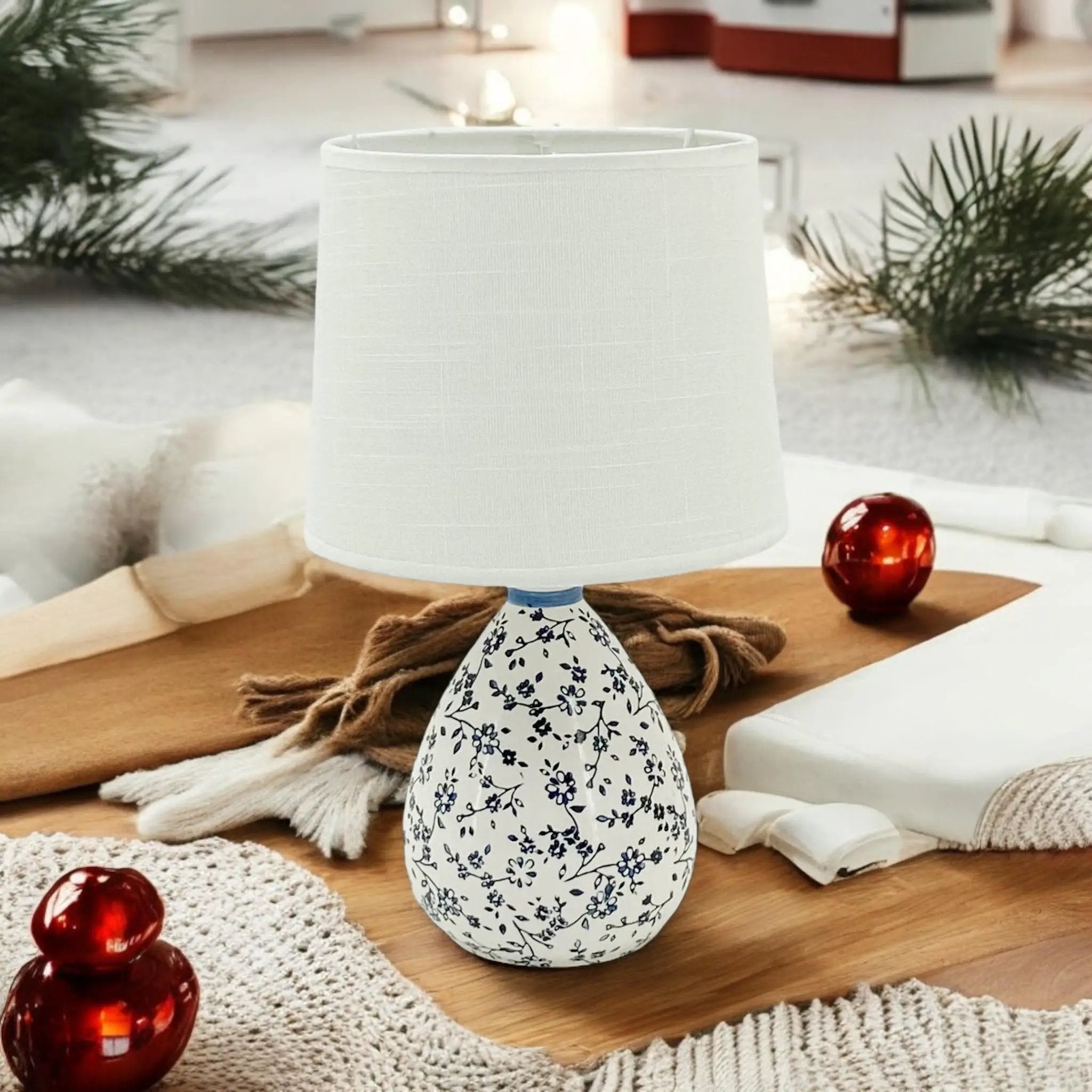 MSL 37CM LAMP AND SHADE - Lamp