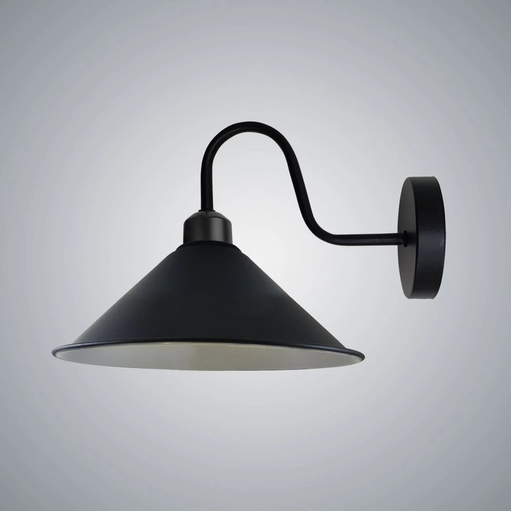 Un-branded Premium Wall Sconce Compact Swan Neck Cone Shade Hallway - Wall Lights