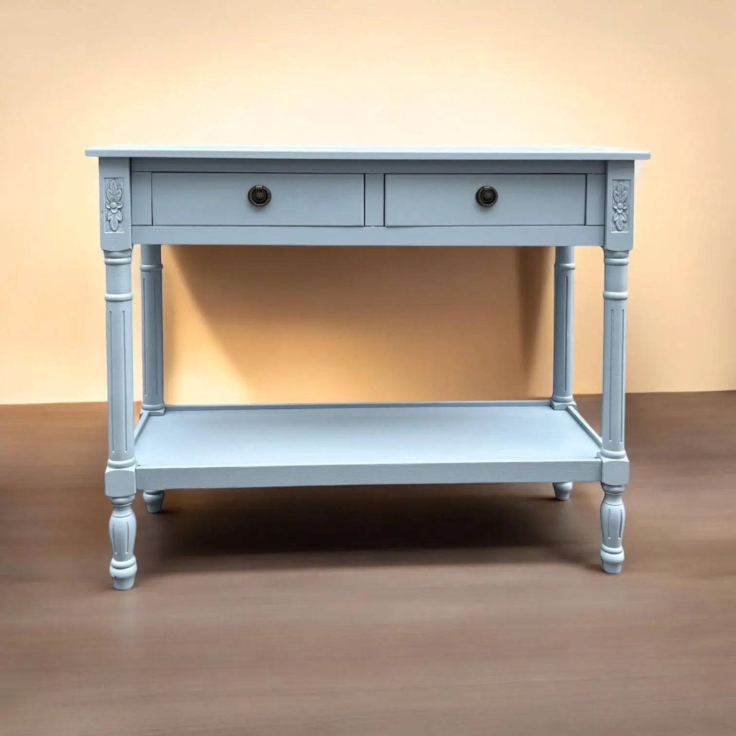 MSL 90CM 2 DRAWER SIDE TABLE - Bedside Table