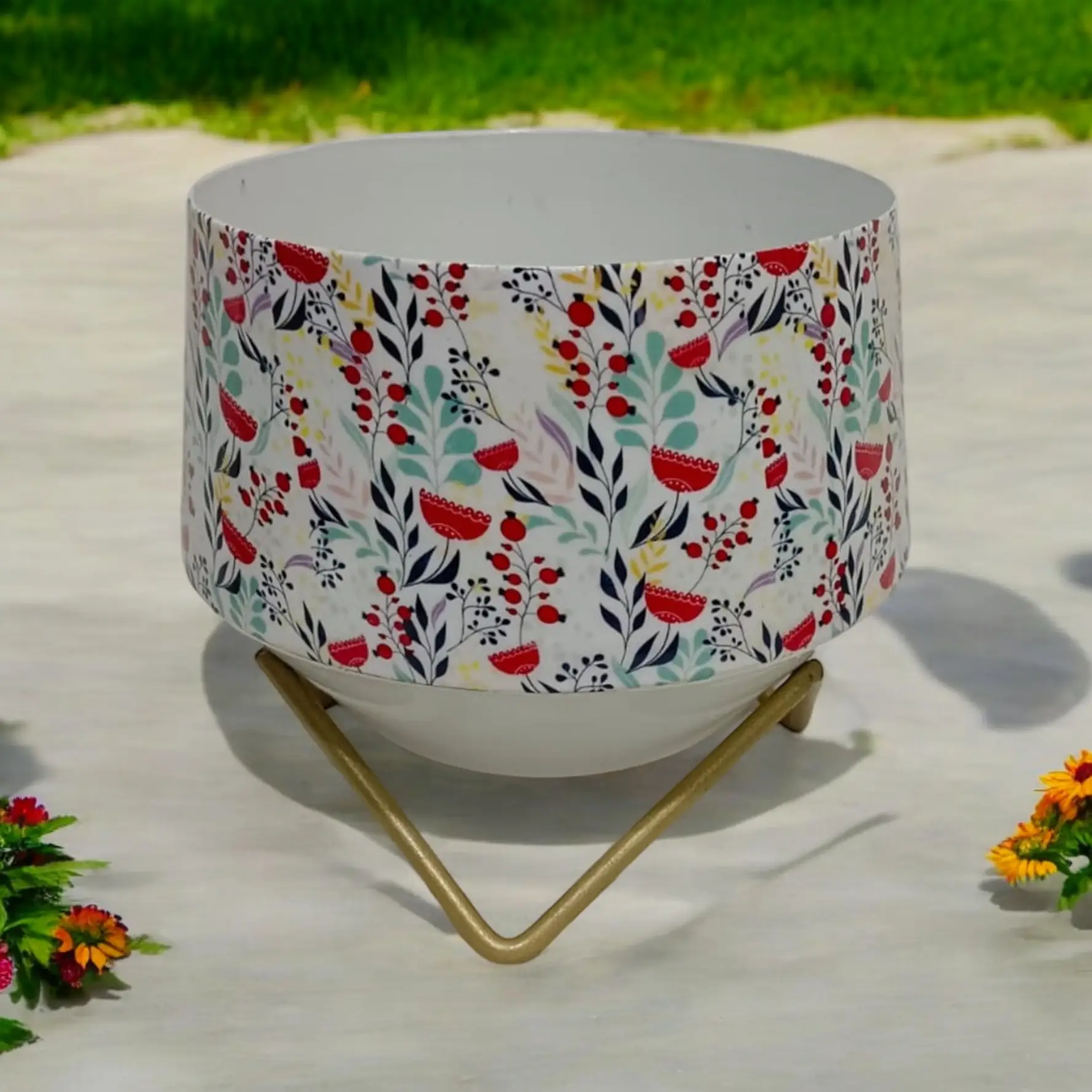 MSL 13CM PLANTER ON STAND - Planters