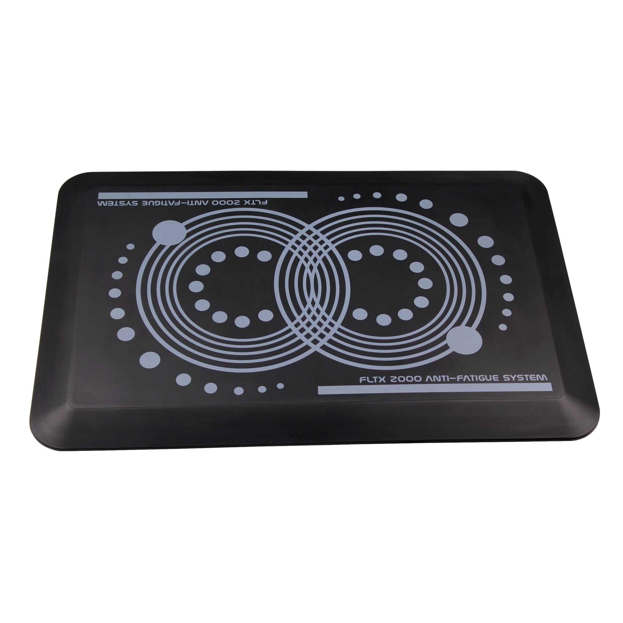 Floortex® AFS-TEX® 2000 Black Active Anti-Fatigue Mat - 50 x 80cm - Rug