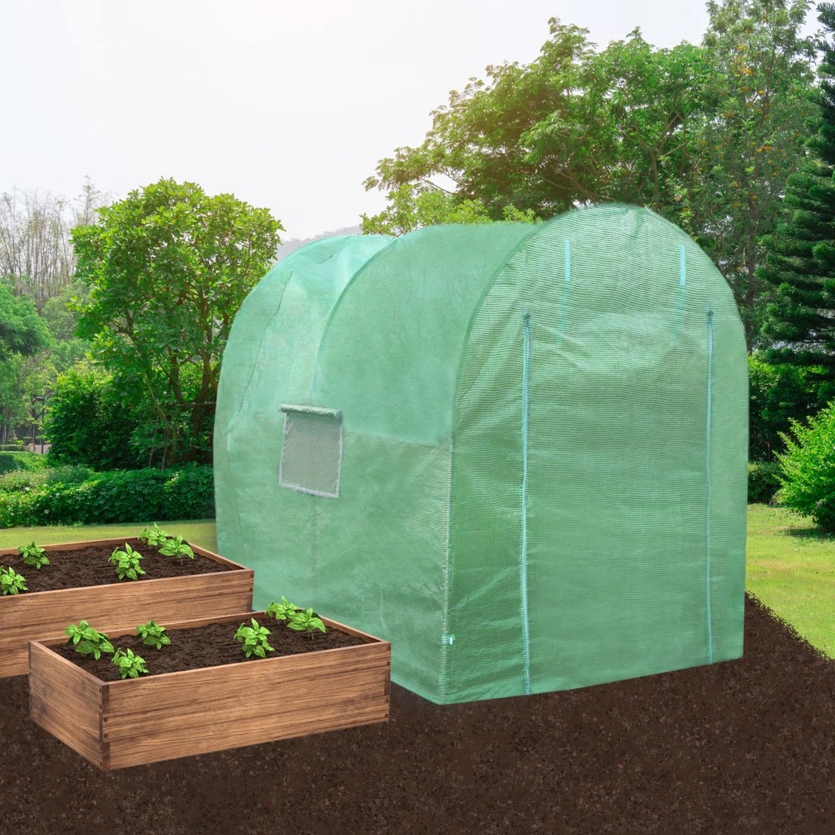Monster Shop Pro Polytunnel 19mm 2.5m x 2m QuickSet Gardeners - Uncategorized Greenhouse