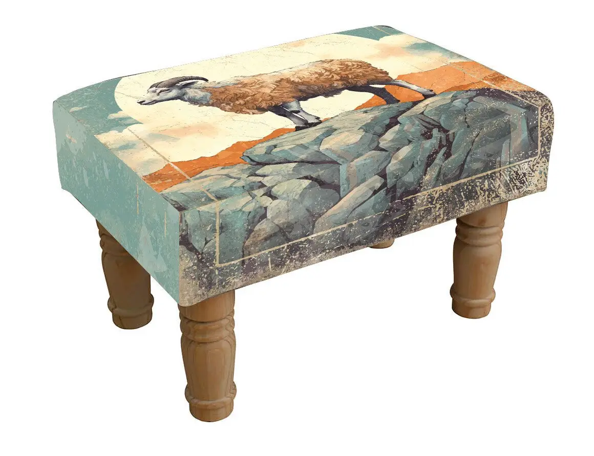 MSL SHEEP FOOTSTOOL - Footstool