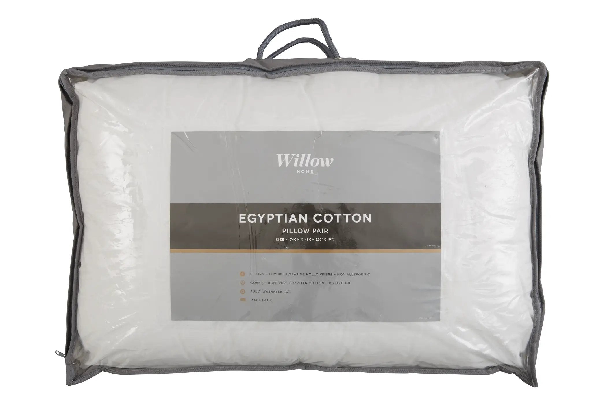 Harwoods 100% Cotton Pillow Pair - Cushions