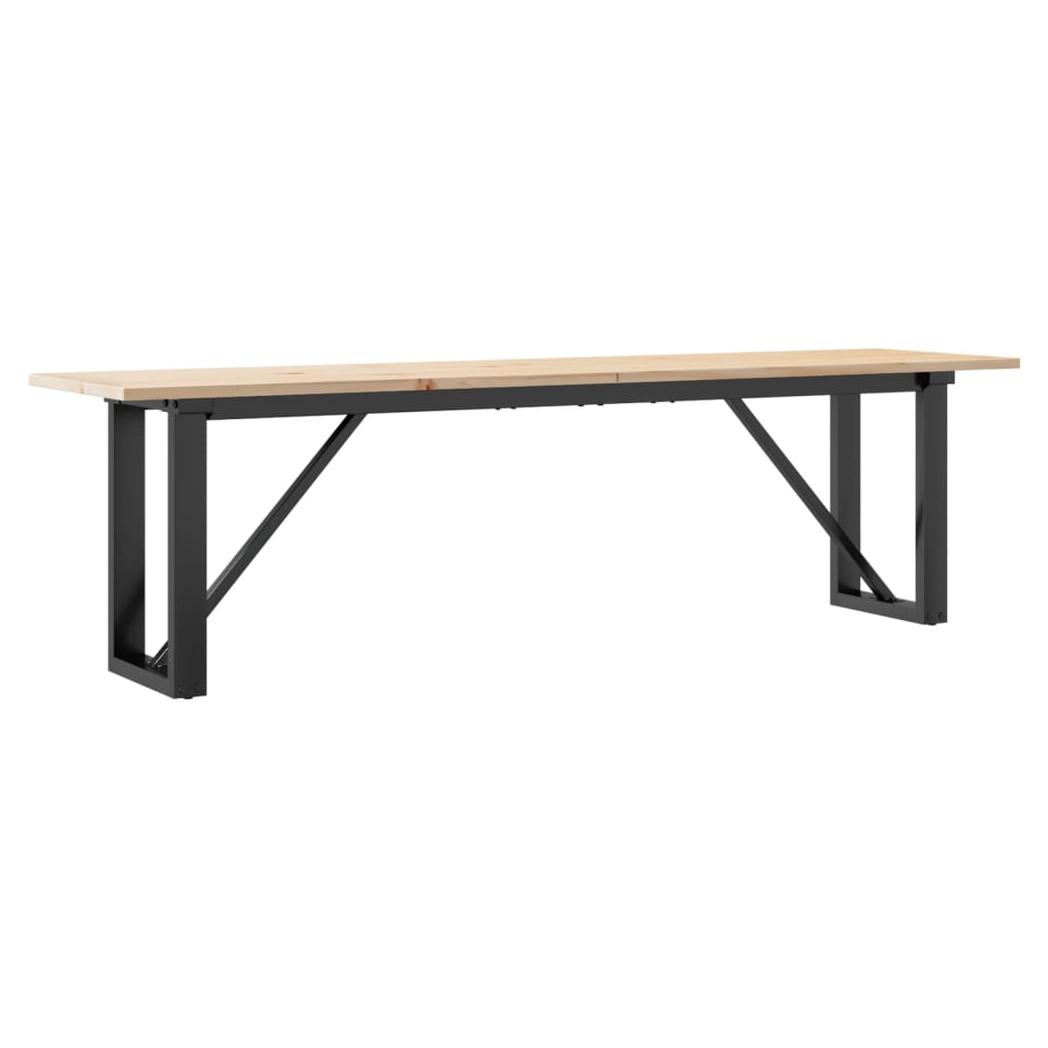 VidaXL Coffee Table 160x40x45 O Frame Home by vidaXL