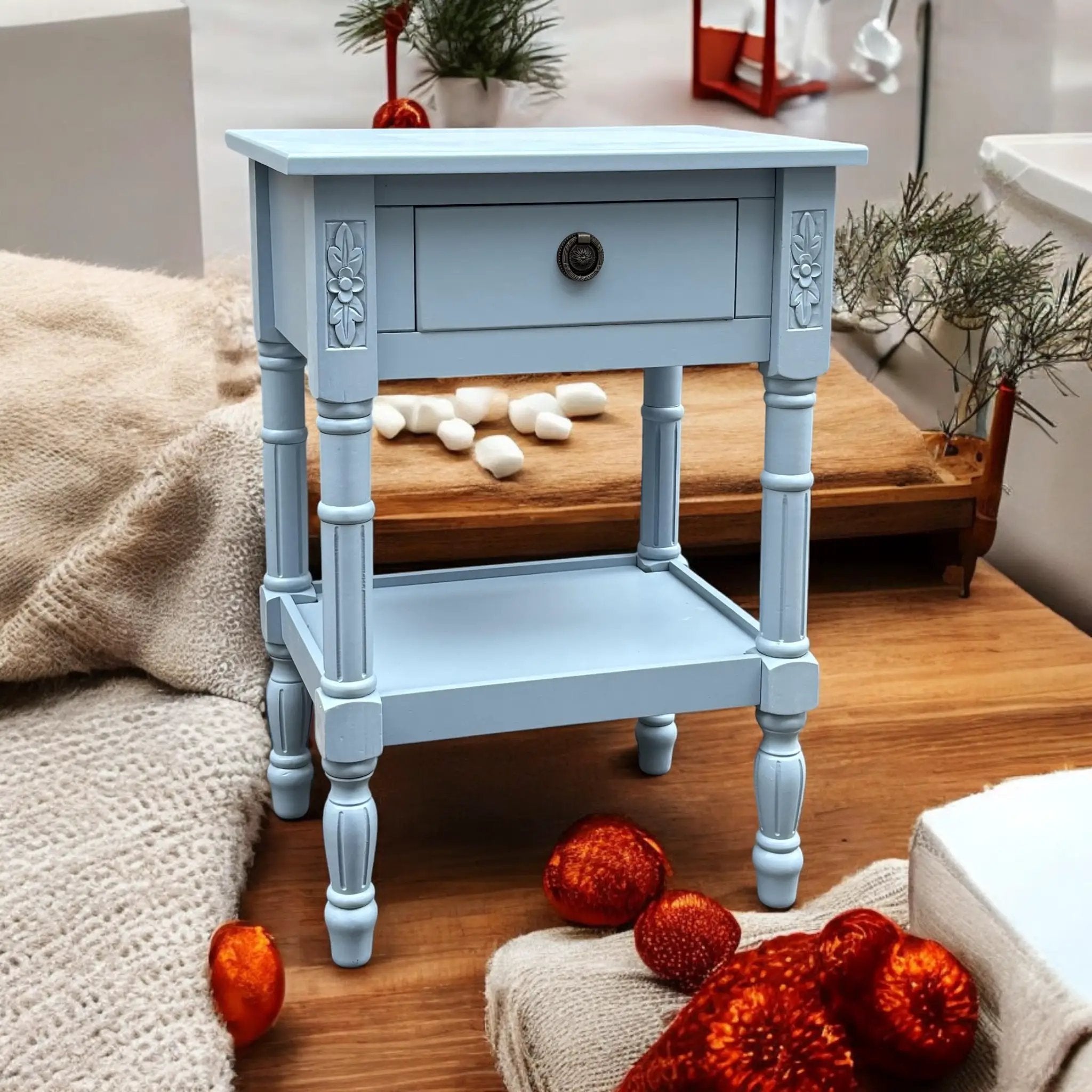 MSL 65CM 1 DRAWER SIDE TABLE - Bedside Table