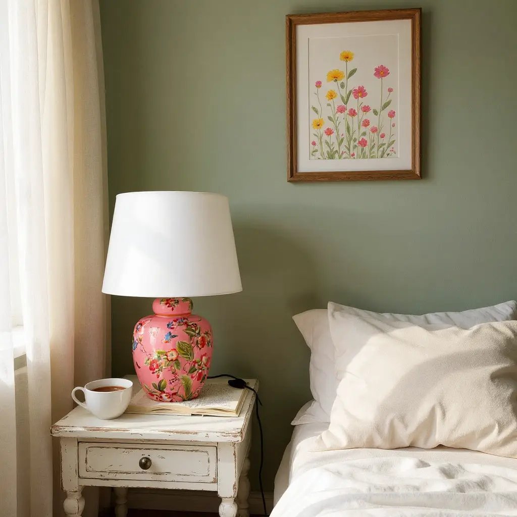 MSL 41CM CERAMIC TABLE LAMP - Lamp