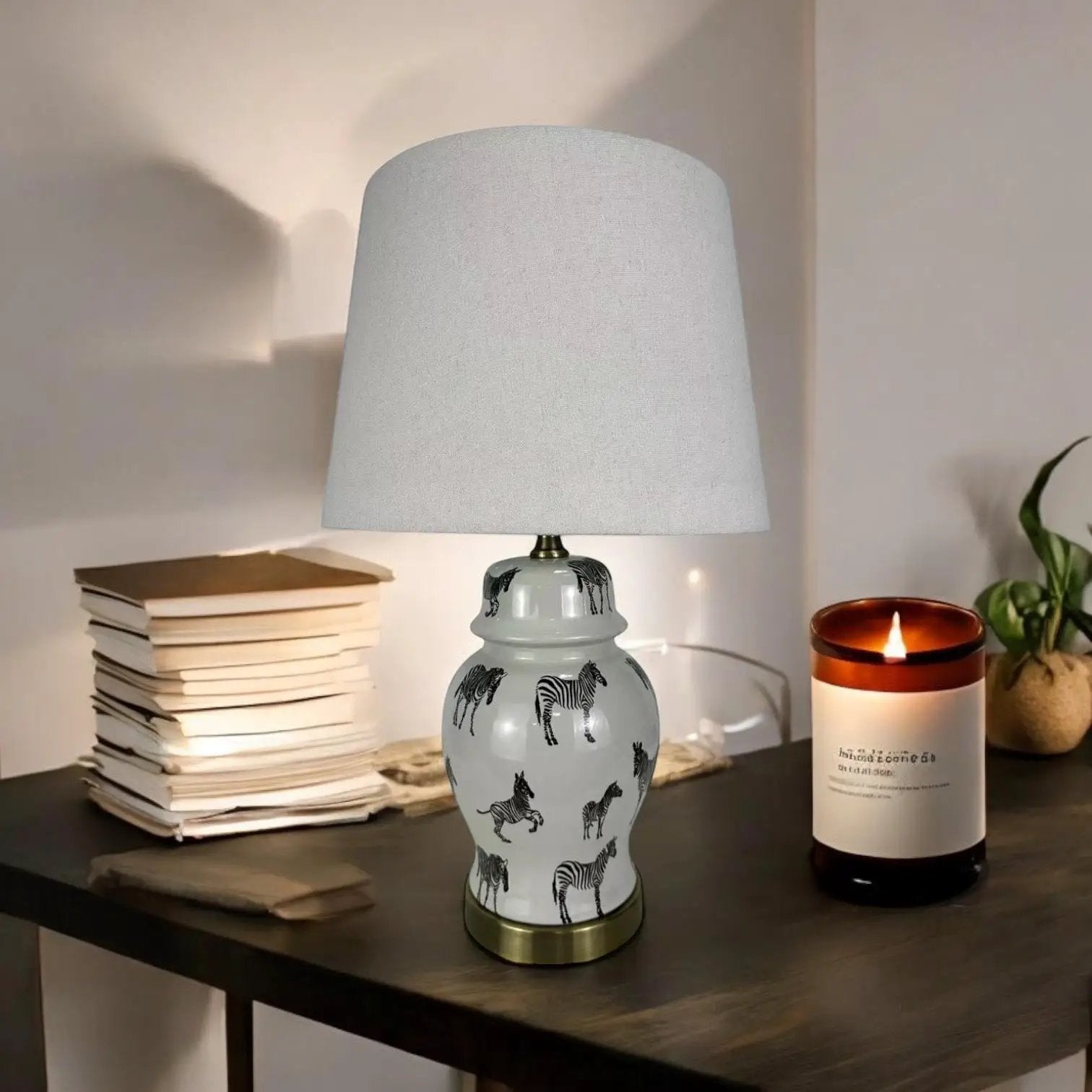 MSL 41CM LAMP AND SHADE - Lamp
