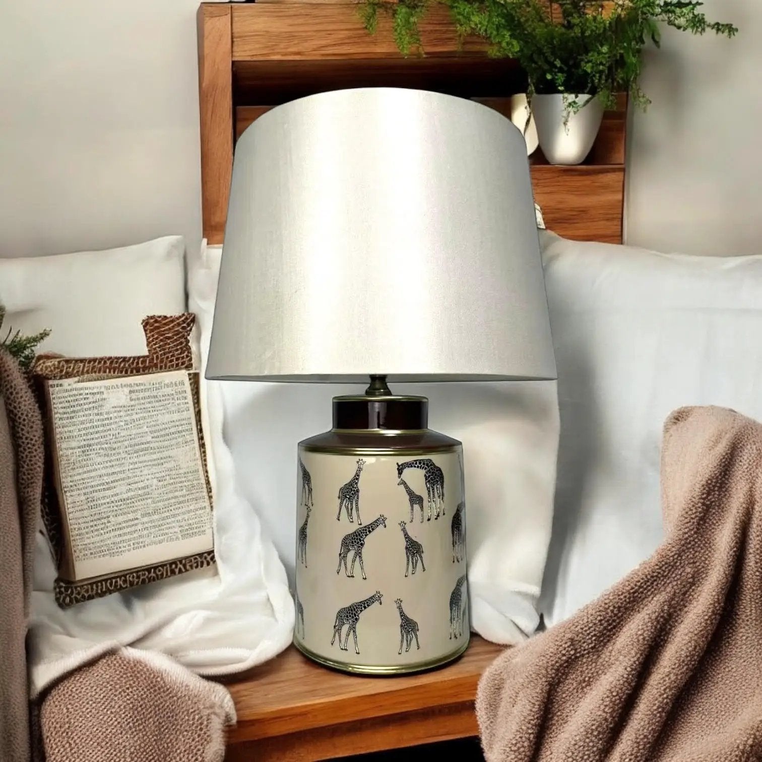MSL 33CM LAMP AND SHADE - Lamp
