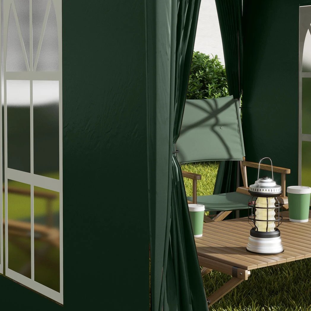 2x2m Garden Pop Up Gazebo Marquee Party Tent Wedding Awning Canopy by Outsunny