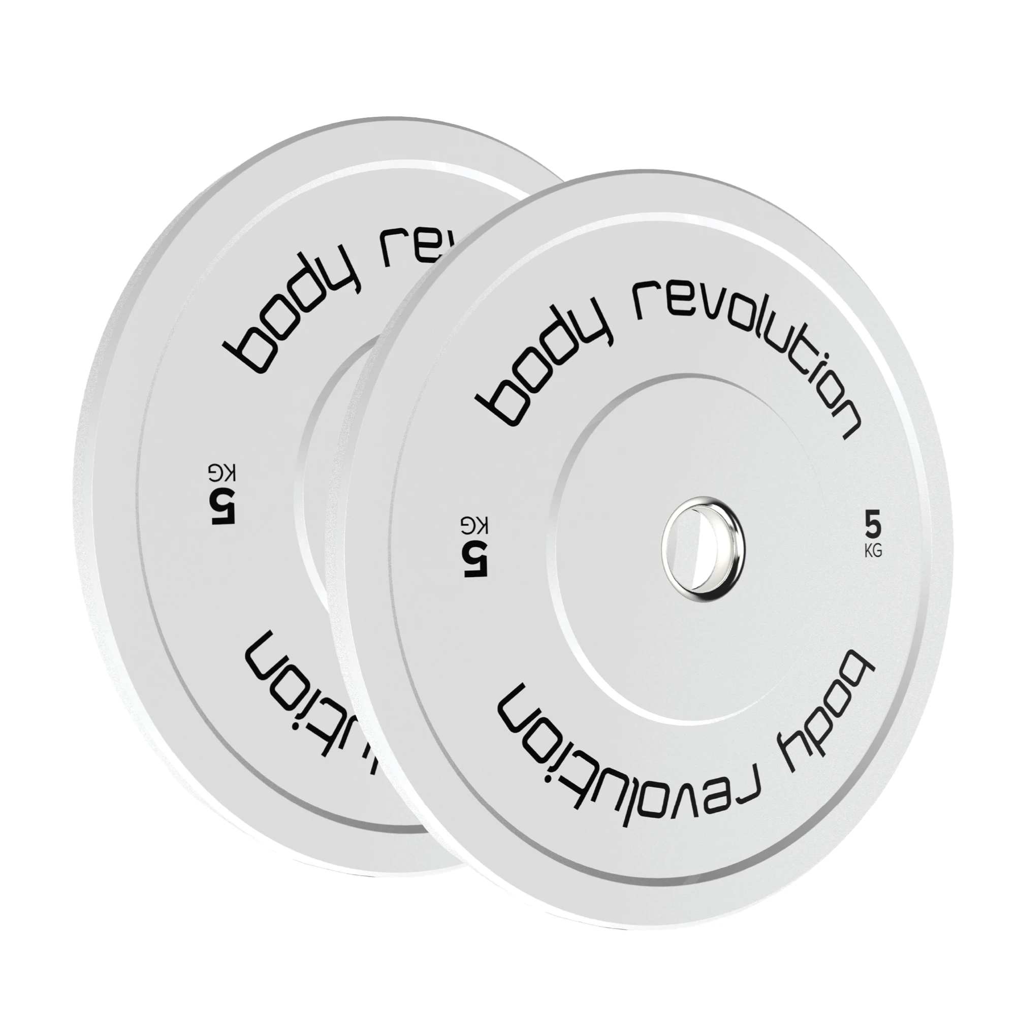 Monster Shop Body Revolution 30kg Bundle Olympic Coloured Bumper Plates -