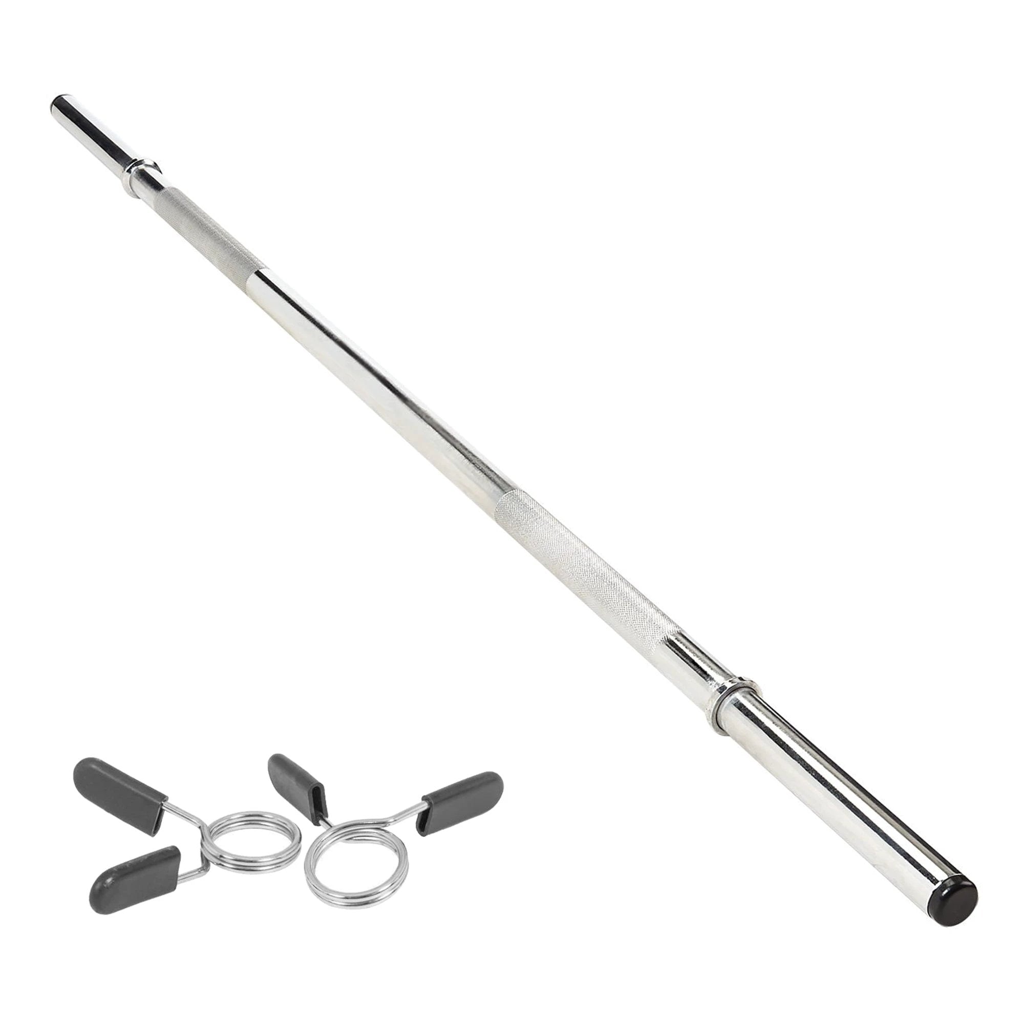 Monster Shop Body Revolution Straight Barbell Bar - 1" Standard 1.4m -